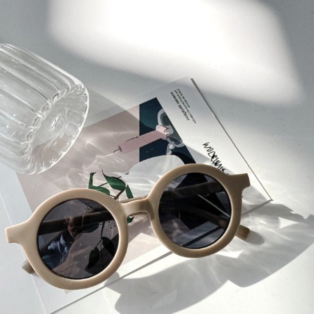 NWT Trendy Kids Round Matte Sunglasses